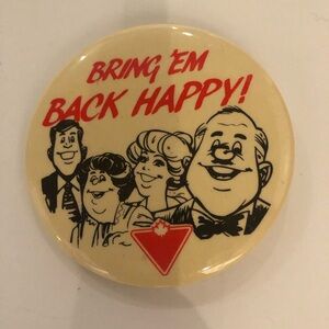 Canadian Tire Vintage Button Pin